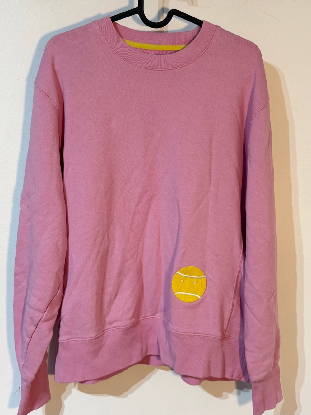 Tory Sport Pink Crewneck Sweatshirt little grump cotton sweatshirt